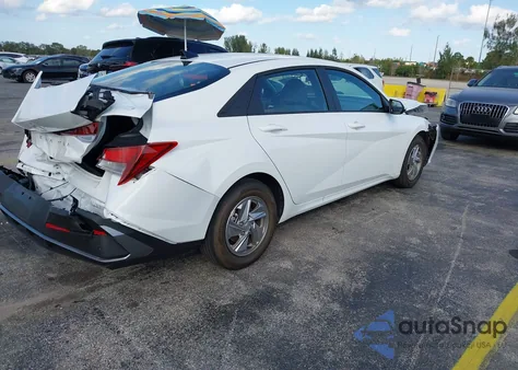 2025 Hyundai Elantra Se z USA, uszkodzony, nr VIN KMHLL4DG9SU076990